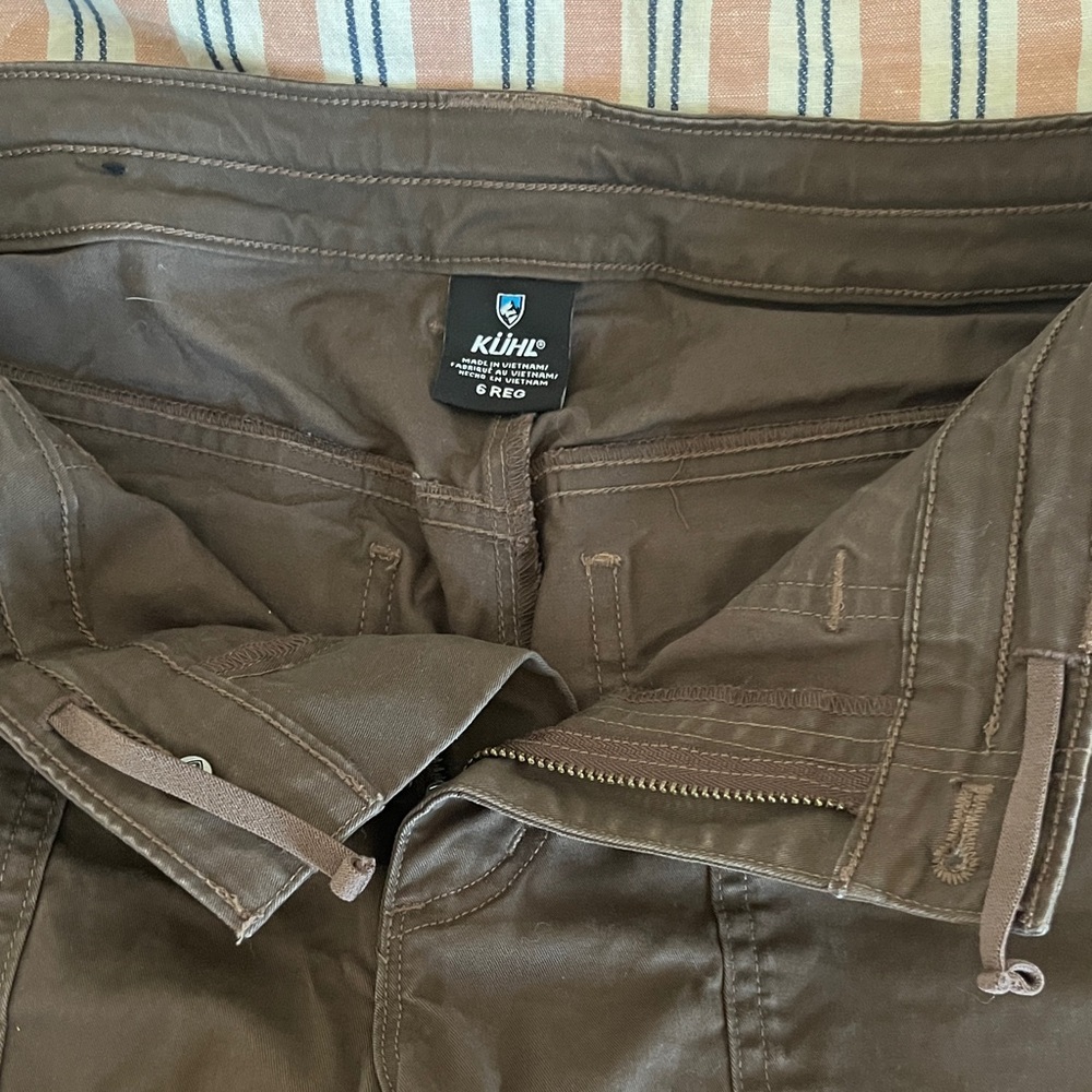 Kuhl Women's Straight Leg Pants in Brown